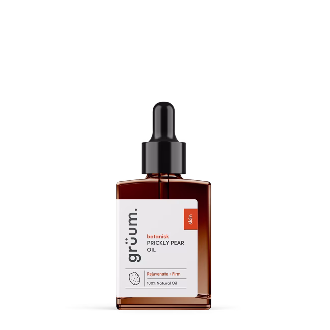 Bottle of prickly pear oil