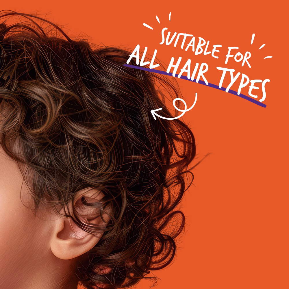 Curly hair suitable for all types