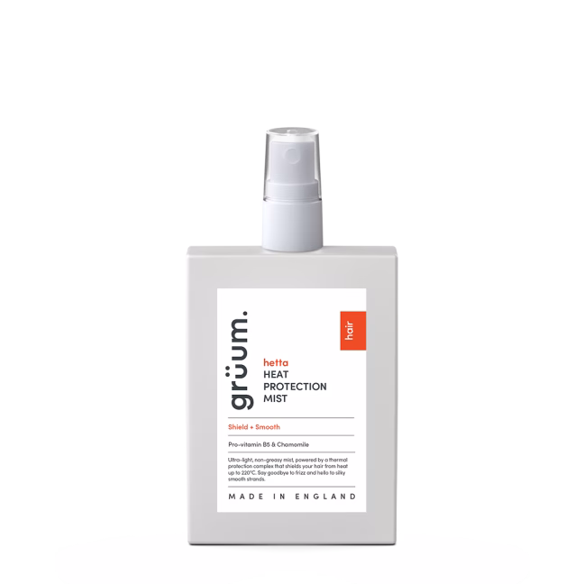 Heat protection mist bottle