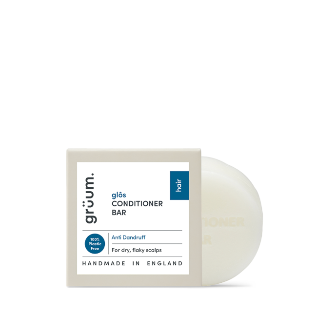 Glôs conditioner bar packaging