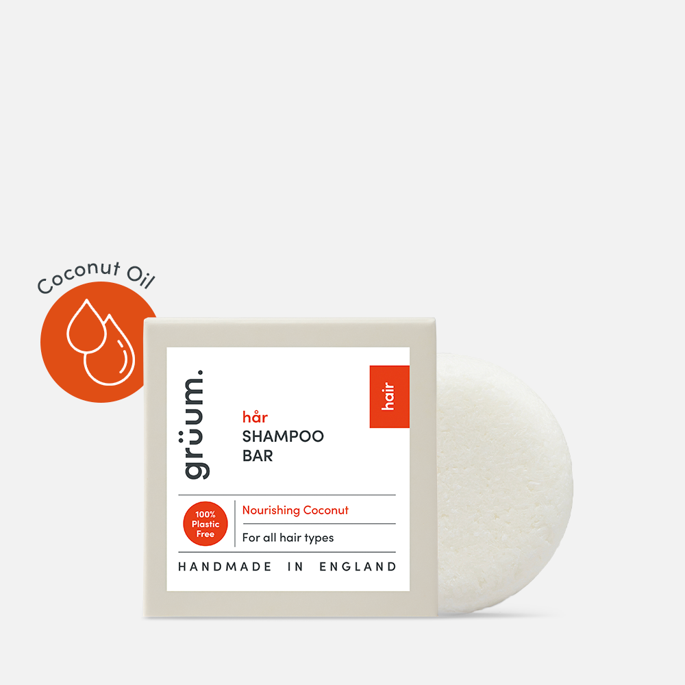 Coconut oil shampoo bar