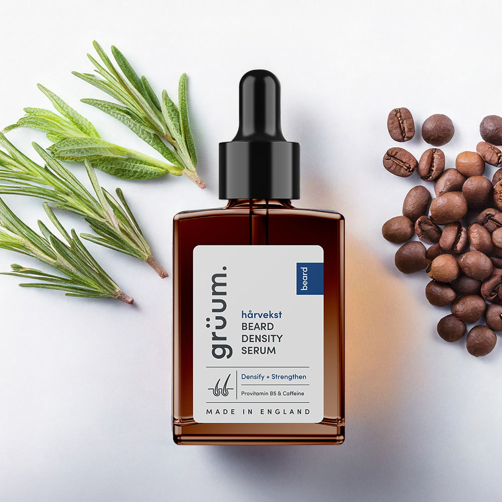 Beard density serum with rosemary and coffee beans