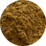 Pile of brown powder