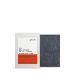 Facial cleanser with dark soap bar