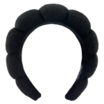 Black padded headband