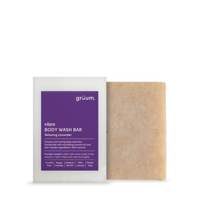 Gruum lavender body wash bar