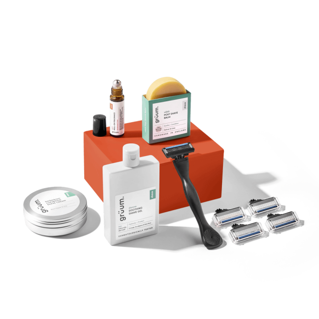 Men's grooming products and accessories