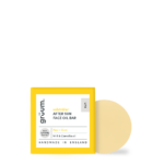 Yellow after sun face oil bar