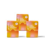 Three mineral deodorant boxes