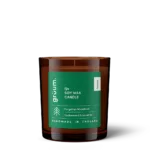 Brown jar soy wax candle