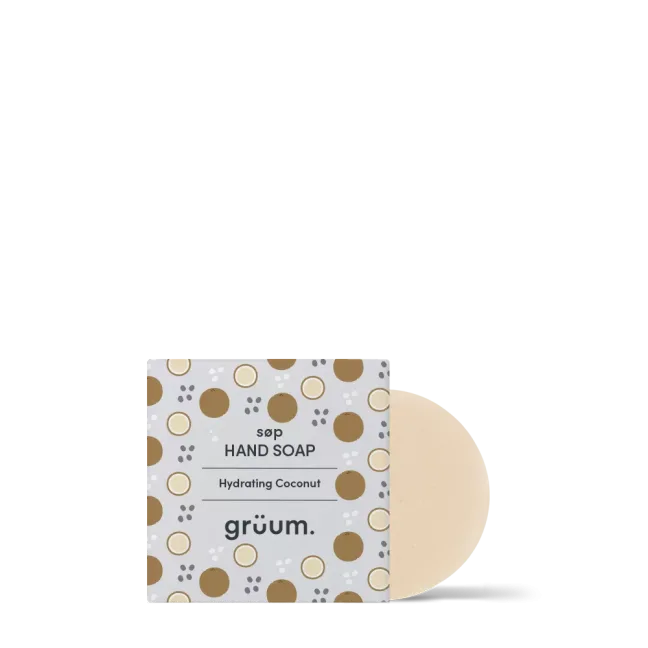 Gruum hand soap packaging